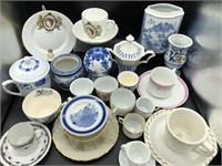 Collection of Teacups/Saucers & more