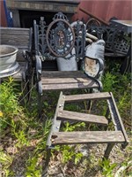 Cast Chair and stool sides