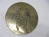 15" SOLID BRASS  PLAQUE