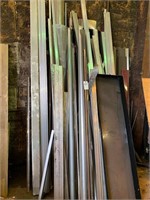 Lot of Aluminum Channel and Flat Bar