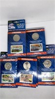 Issues 1-25 of 50 State Quarters Greetings from