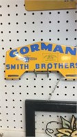 Small smith brothers porcelain sign