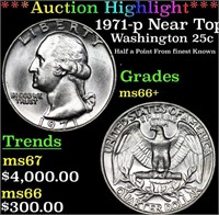 ***Auction Highlight*** 1971-p Washington Quarter