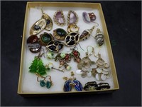 Fifteen Pair Vintage to Now Earrings