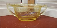 Depression Glass Sugar Bowl Hocking Glass