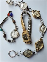 Ladies Wrist Watches, Bulova, Impex, Elgin