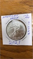 2021 American Eagle silver coin