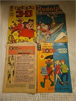 Lot of 4 Comic Books DC Special Rudolph