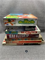Vintage Board Games & Play Set