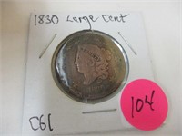 1830 Large cent