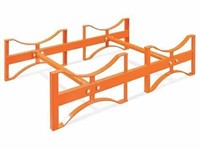 Uline 2-Drum Stackable Storage Rack 45 x 30 x 12"