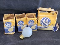 VTG GE Light Bulbs w/ Sleeves - Note