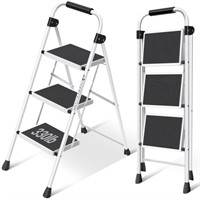 N4734  KK KINGRACK 3 Step Ladder, 330lb Capacity,