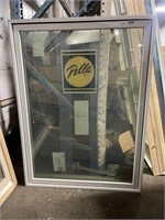 Pella White Metal Clad Casement Window Approx 35”