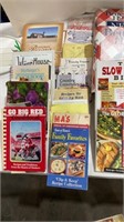 Assorted cookbooks