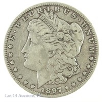 1897-O Silver Morgan Dollar