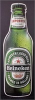 Metal Heineken Beer Sign - 23.5" H