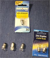 Bulbs for Flashlights 2.25V