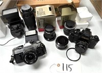 35mm Cameras & Lenses