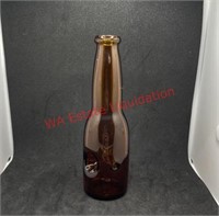 Glass Brown Bottle Pipe (living room)