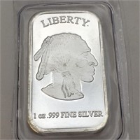 1 Oz. 999 Fine Silver Bar