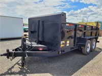 2022 Miska 7 Ton T/A 14' Dump Trailer