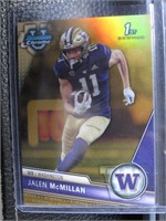 2023 BCU JALEN MCMILLAN 1ST GOLD REF RC 04/50