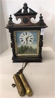 Antique German picture clock