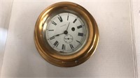 Seth Thomas solid brass ship clock