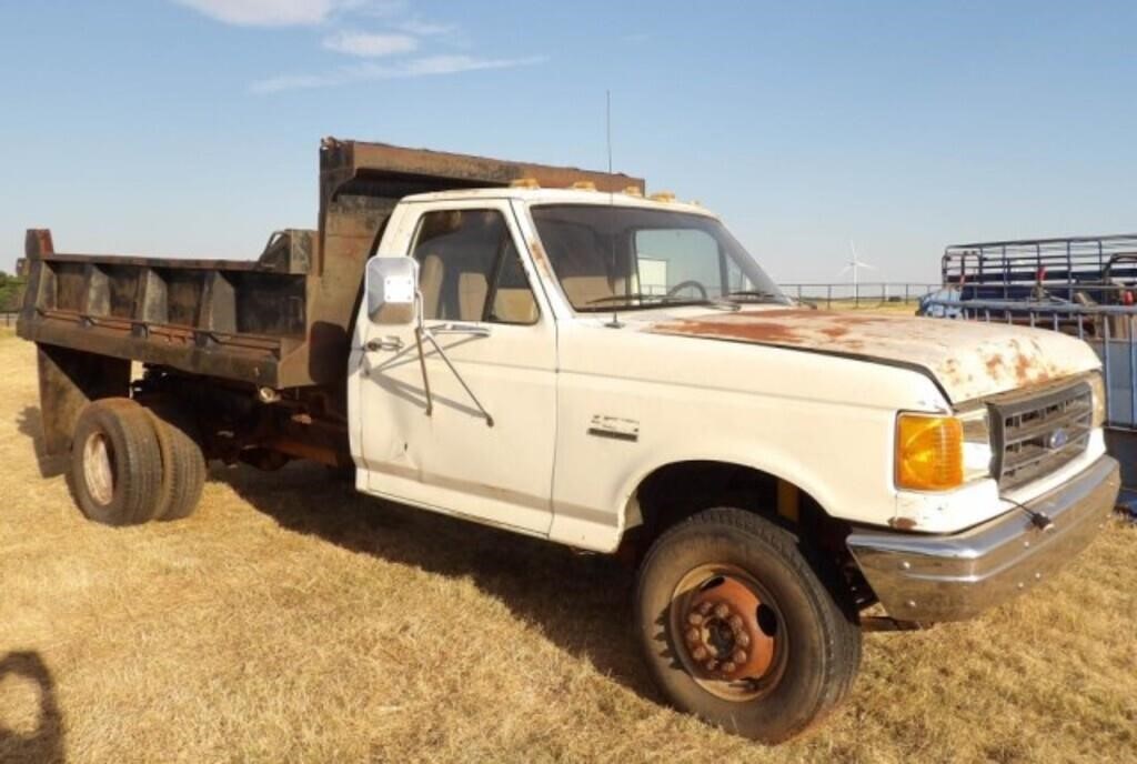 1988 FORD SUPER DUTY  F DUMP TRUCK