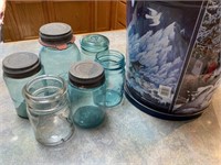 Hall and Atlas jars