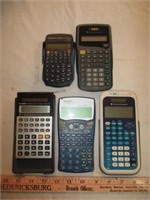 5pc Scientific Calculators - Texas Instruments ++