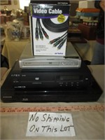 3pc - BluRay Player / DVD Players & NEW AV Cables