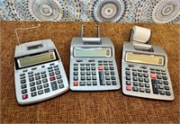 Canon Calculator Lot - Qty 3