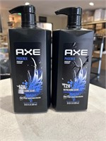 2 PACK AXE Phoenix Body Wash 28oz Bottles