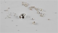 2.5 TCW LOOSE ROUND CUT DIAMOND LOT WITH A .75 CT