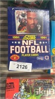 Score 1991 NFL football player cards