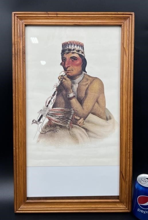 Chippewa Chief KAA Framed Picture