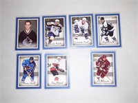 Lot of 7 2006-07 Bee Hive Blue Parallels