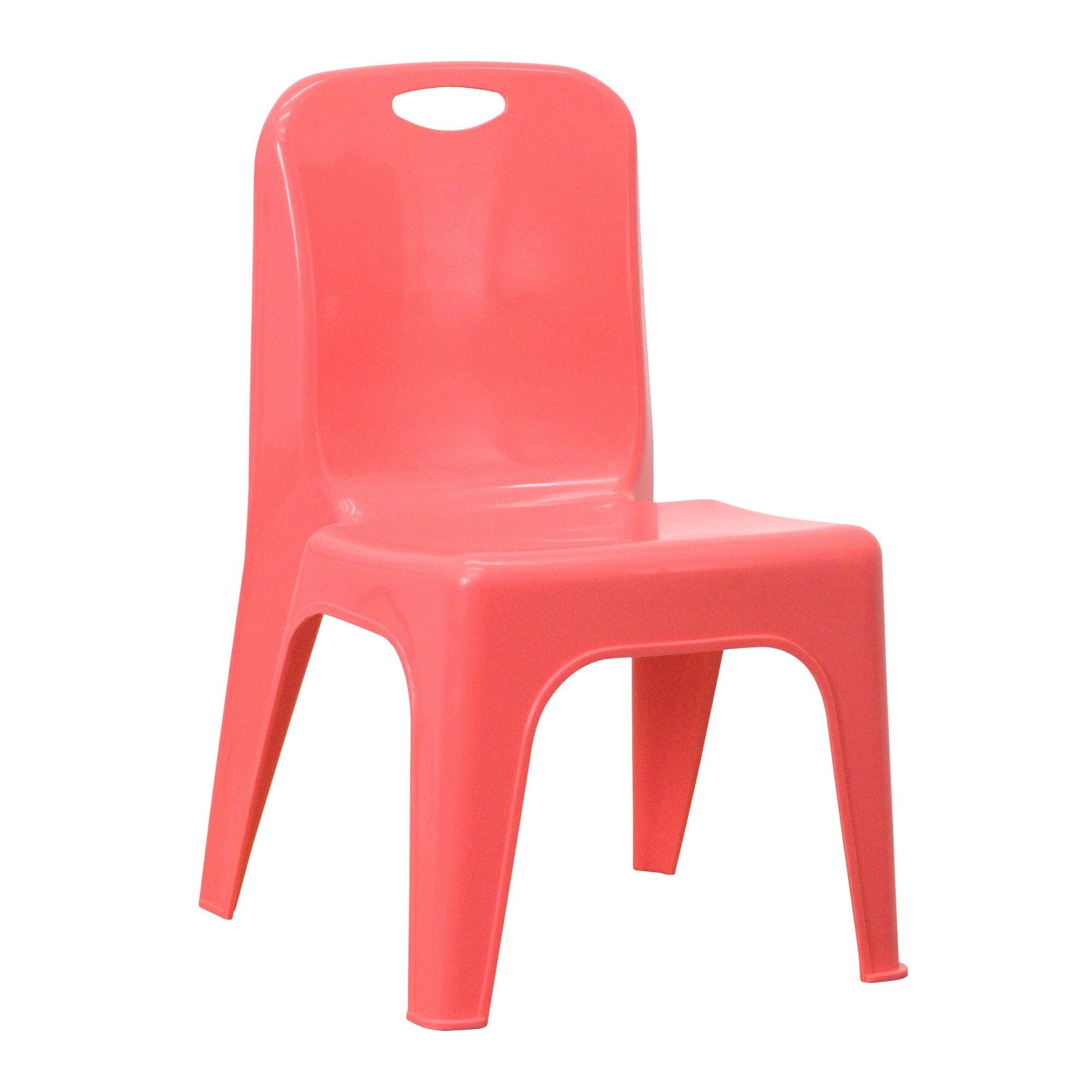 Lot Of 4-Flash Furniture Plastic School Chair, ...
