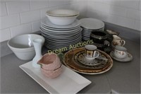 Assorted Plates & More