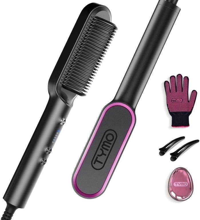 TYMO Hair Straightener Brush, Hair Iron & Hair