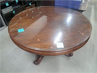 round Walnut table