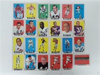 1964 Topps Football - 24 Cards
