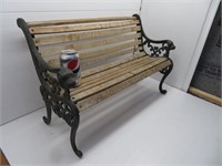 Ornamental bench  26L 16 H