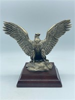 Vintage Hudson Pewter Eagle Figure