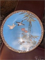 Japanese Meiji Period  Cloisonne Plate