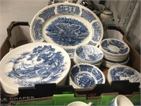 BLUE AND WHITE DISHES
