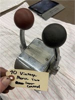 Vintage Morse II lever control