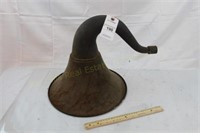 Internal Phonograph Horn Cast Iron & Steel 1"